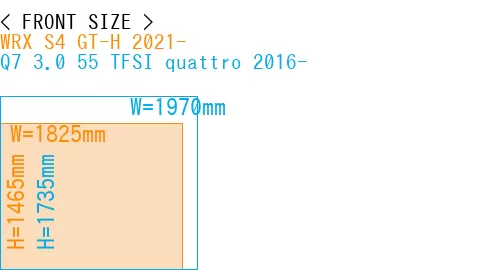 #WRX S4 GT-H 2021- + Q7 3.0 55 TFSI quattro 2016-